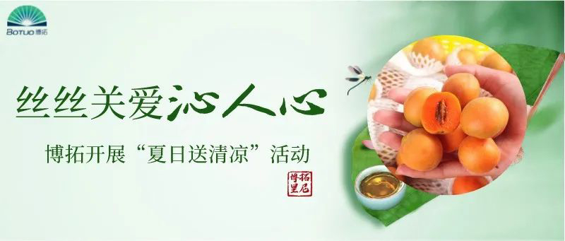 丝丝关爱沁人心 | 博拓开展“夏日送清凉”活动